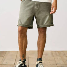 Bermuda Masculina Reta Retrô