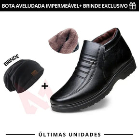Bota de Inverno HotConfort - Impermeável e Aveludada