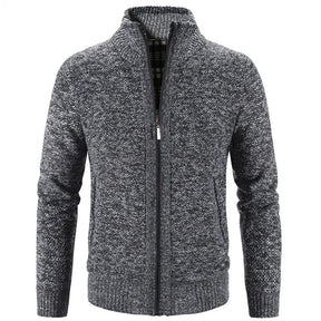 Cardigan Masculino Casual Crochet